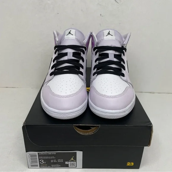Nike Air Jordan 1 Retro Mid PS “Barely Grape” 2023 - Picture 2 of 4